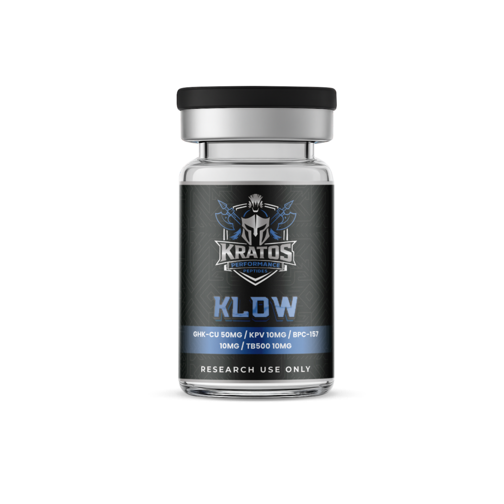 KLOW - GHK-Cu (50mg) / KPV (10mg) / BPC-157 (10mg) / TB500 (10mg)